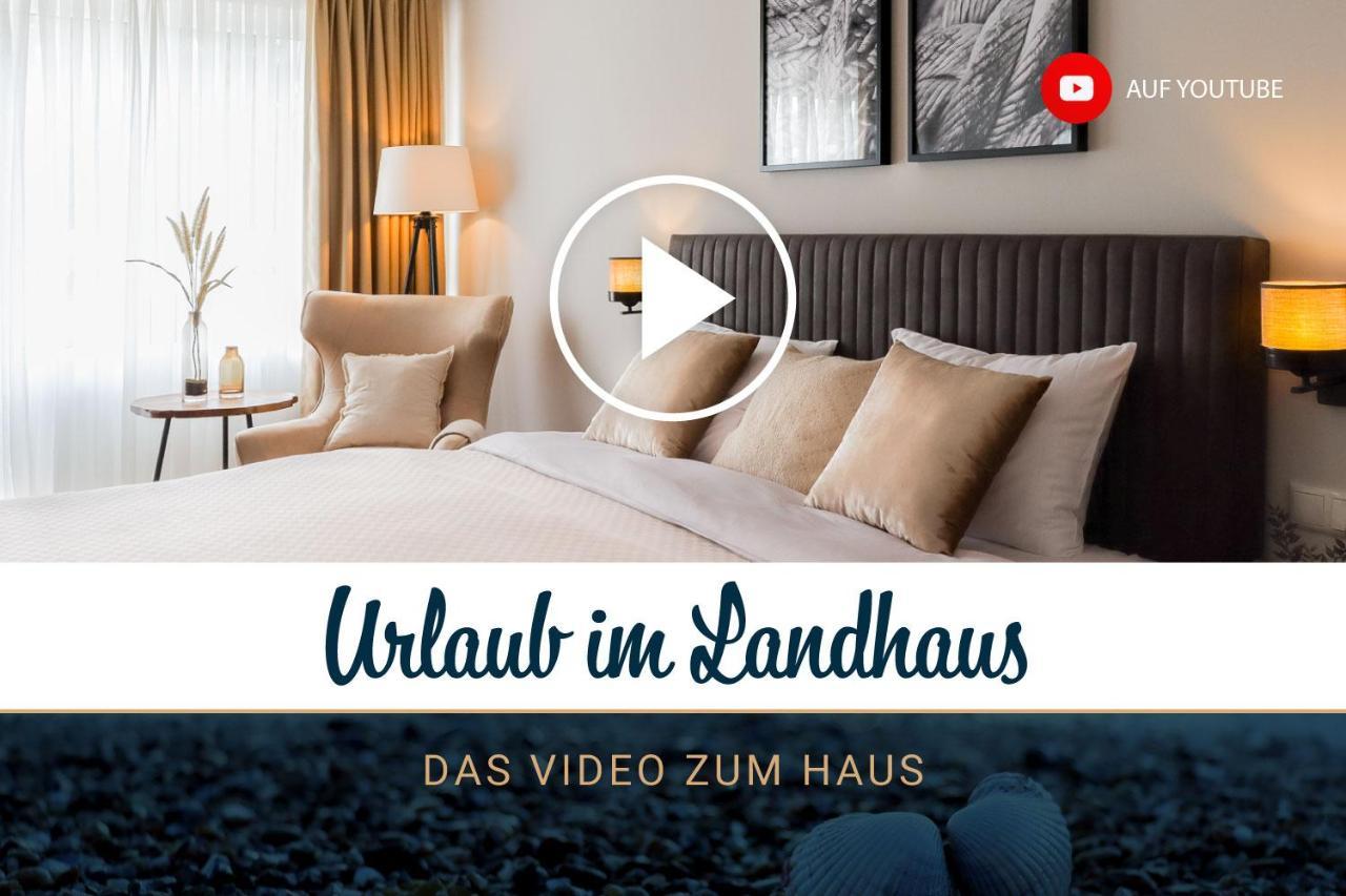 Strandnahe & Hochwertige Ferienunterkunft, Mit Gartenzugang, Parkplatz Und Fahrradunterstellplatz Scharbeutz Eksteriør bilde